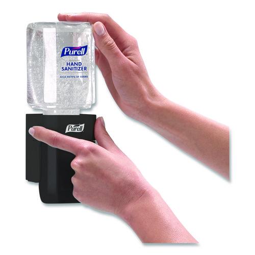 Image of PURELL® 4424-D6 ES1 Hand Sanitizer Dispenser Starter Kit, 450 mL, 3.12 x 5.88 x 5.81, Graphite