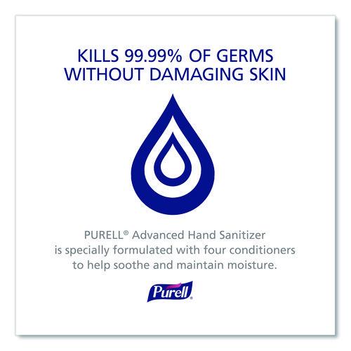 Image of PURELL® 4424-D6 ES1 Hand Sanitizer Dispenser Starter Kit, 450 mL, 3.12 x 5.88 x 5.81, Graphite