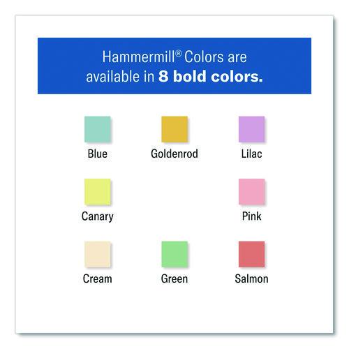 Image of Hammermill® HAM104463 Colors Print Paper, 24 lb Bond Weight, 8.5 x 11, Pink, 500/Ream