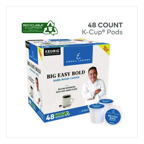 Image of Emeril's 5000355617 Big Easy Bold Coffee K-Cups, 0.4 oz, 48/Box