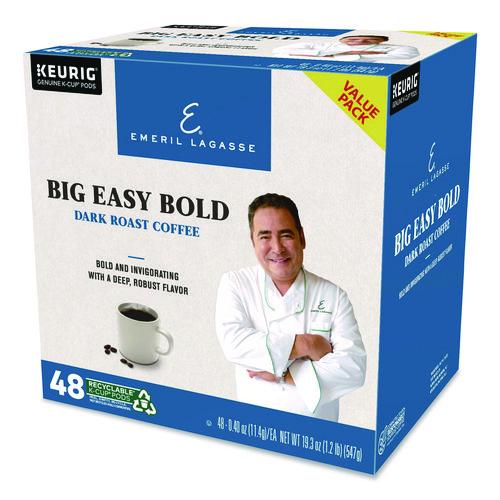 Image of Emeril's 5000355617 Big Easy Bold Coffee K-Cups, 0.4 oz, 48/Box
