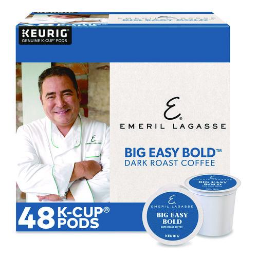 Image of Emeril's 5000355617 Big Easy Bold Coffee K-Cups, 0.4 oz, 48/Box