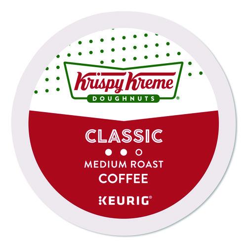 Image of Krispy Kreme Doughnuts® 5000346401 Classic Coffee K-Cups, Medium Roast, 0.33 oz, 48/Box