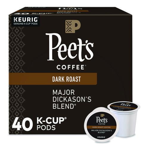 Image of Peet's Coffee & Tea® 5000367923 Major Dickason's Blend K-Cups, 0.44 oz, 40/Box