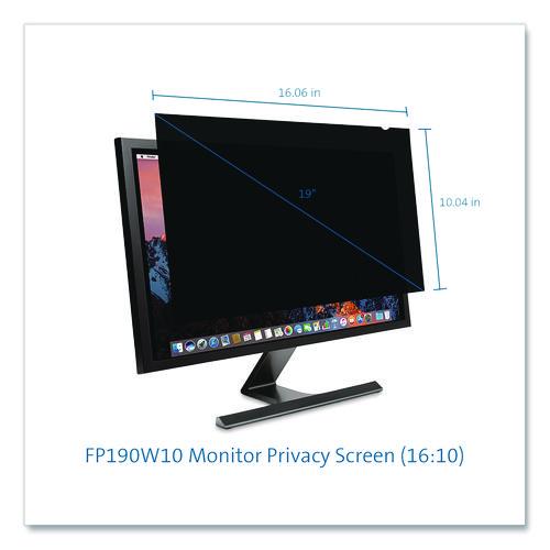 Image of Kensington® K52119WW Anti-Glare Reversible Privacy Screen for 19" Widescreen Flat Panel Monitor, 16:10 Aspect Ratio