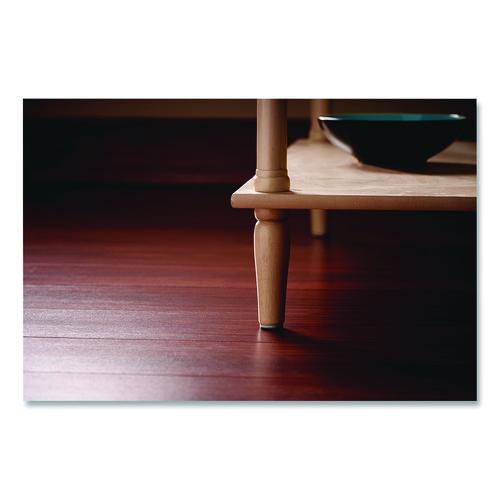 Image of Scotch SP822-NA Felt Pad Protectors, 1" Diameter, Brown, 32/Pack