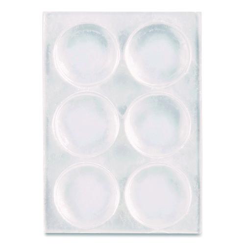 Image of ScotchÂ® Bumpers, 0.5" dia, Clear, 40/Pack