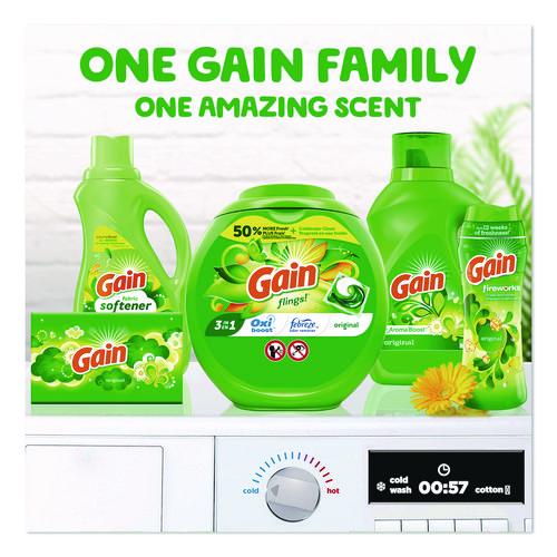 Image of GainÂ® Flings Detergent Pods, Original, 112 Pods, 80 oz Tub