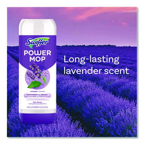 Image of SwifferÂ® PowerMop Refill Cleaning Solution, Lavender Scent, 25.3 oz Refill Bottle, 2/Pack