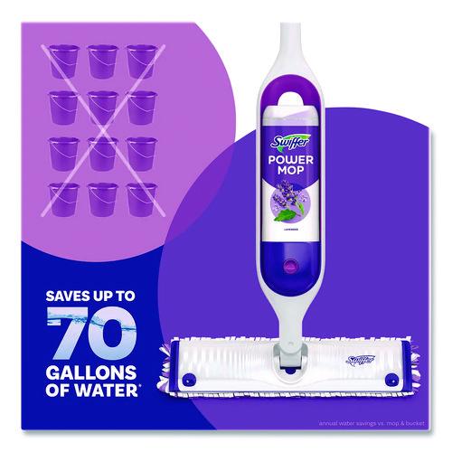 Image of SwifferÂ® PowerMop Refill Cleaning Solution, Lavender Scent, 25.3 oz Refill Bottle, 2/Pack
