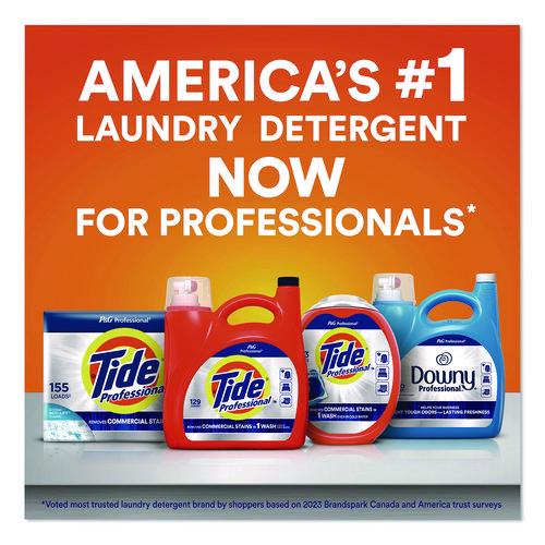 Image of TideÂ® Professional Commercial HE Liquid Laundry Detergent, 129 Loads, 170 oz Bottle with Dispensing Tap