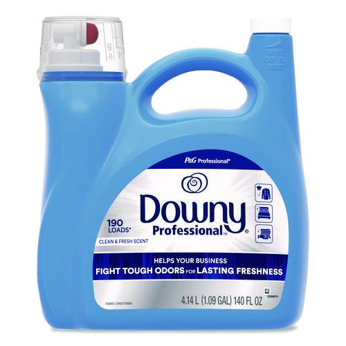Image of DownyÂ® Professional Commercial Liquid Fabric Softener, 140 oz Plastic Bottle with Dispensing Tap