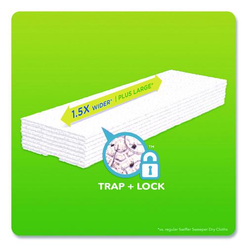 Image of Swiffer® 33903 Sweeper XL Dry Refill Cloths, 16.9 x 9.8, White, 16/Box