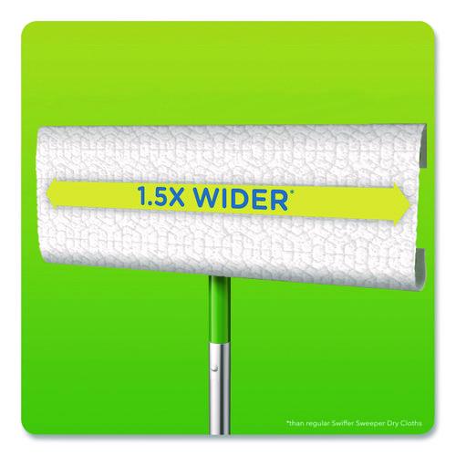 Image of Swiffer® 33903 Sweeper XL Dry Refill Cloths, 16.9 x 9.8, White, 16/Box