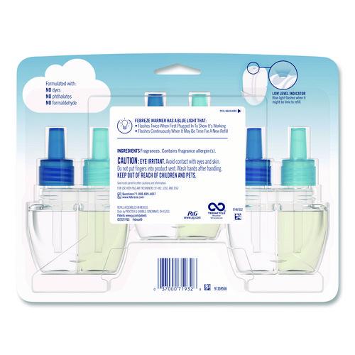 Image of FebrezeÂ® PLUG Air Freshener Refills, Ocean, 0.87 oz, 3/Pack