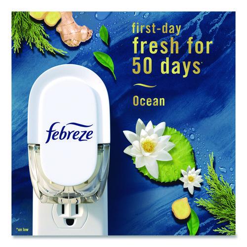 Image of FebrezeÂ® PLUG Air Freshener Refills, Ocean, 0.87 oz, 3/Pack