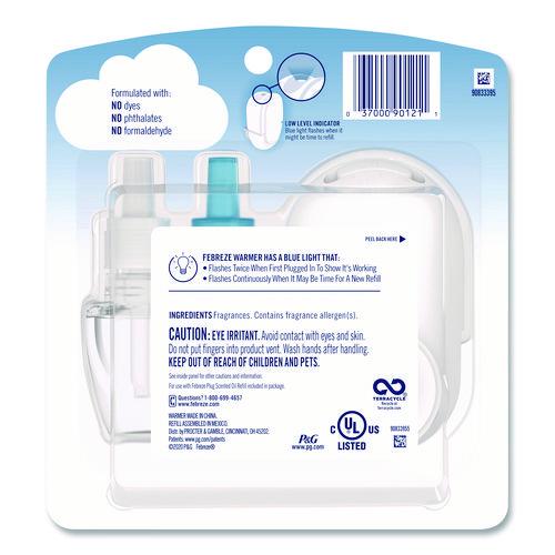 Image of Febreze® 90121 PLUG Air Freshener Warmer Start Kit, Clear/White