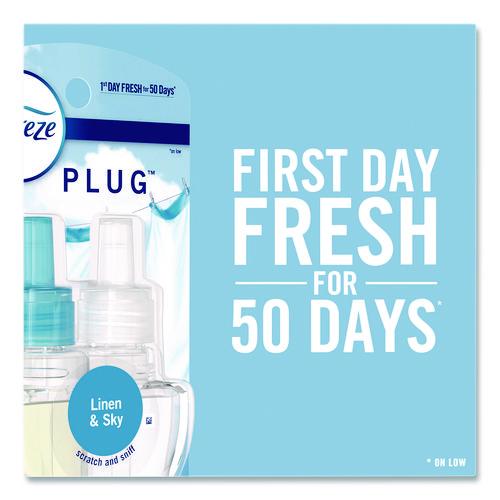 Image of Febreze® 90121 PLUG Air Freshener Warmer Start Kit, Clear/White