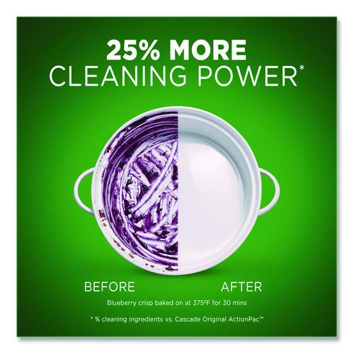 Image of CascadeÂ® Action Pacs, Fresh Scent, 40.9 oz Tub, 78/Pack