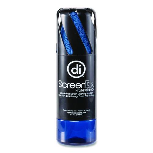 Image of Digital Innovations DGI4111200 Screen Dr Professional Screen Cleaning Kit, 5 oz Spray Bottle with Microfiber Cloth