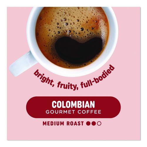 Image of Pick Me Up Provisions 5000381025 Colombian Coffee K-Cups, 24/Box