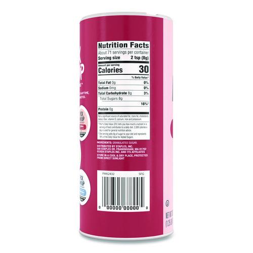 Image of Pick Me Up Provisions PM62433CT/94203 Pure Sugar, 20 oz Canister, 24/Carton