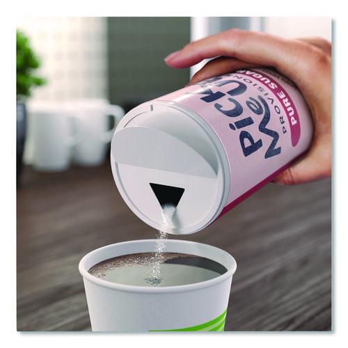 Image of Pick Me Up Provisions PM62433CT/94203 Pure Sugar, 20 oz Canister, 24/Carton