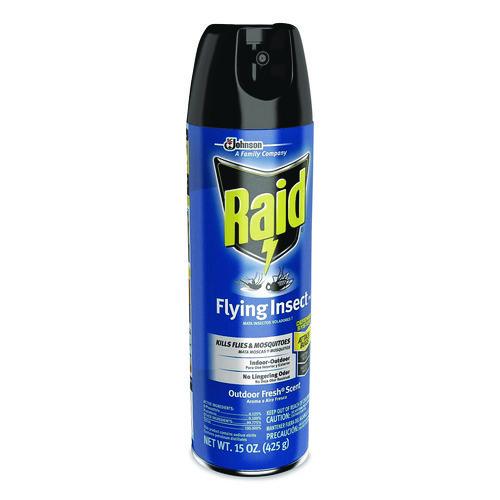 Image of Raid® 379008 Flying Insect Killer, 15 oz Aerosol Spray