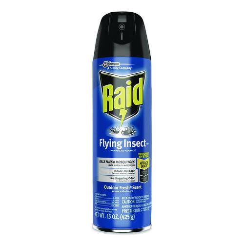 Image of Raid® 379008 Flying Insect Killer, 15 oz Aerosol Spray