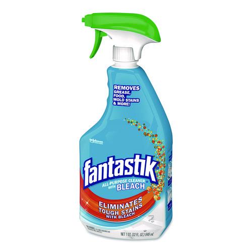 Image of Fantastik® MAX 308685 MAX All-Purpose Cleaner with Bleach, Fresh Scent, 32 oz Spray Bottle