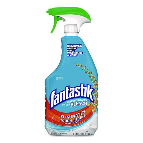 Image of Fantastik® MAX 308685 MAX All-Purpose Cleaner with Bleach, Fresh Scent, 32 oz Spray Bottle