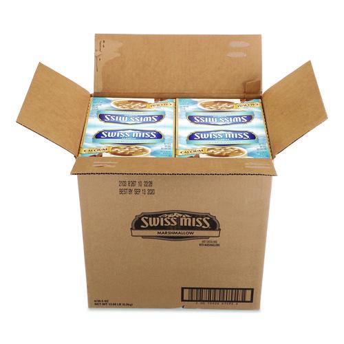 Image of Swiss Miss® GOV47492 Marshmallow Hot Cocoa Mix, 0.73 oz Packet, 50/Box