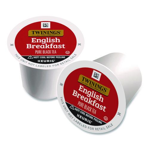 Image of TWININGS® TNA85780 Tea K-Cups, English Breakfast. 0.11, 24/Box