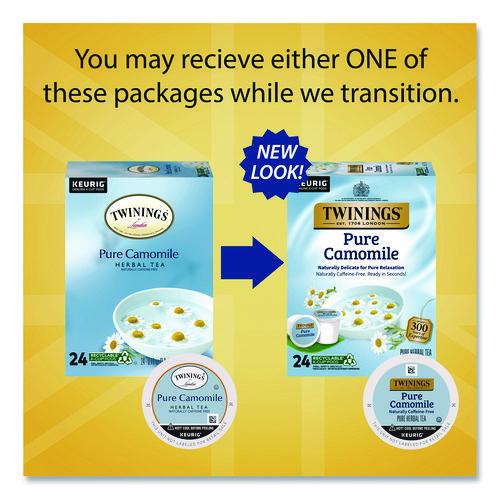 Image of TWININGS® TNA85790 Tea K-Cups, Pure Camomile, 0.11 oz, 24/Box