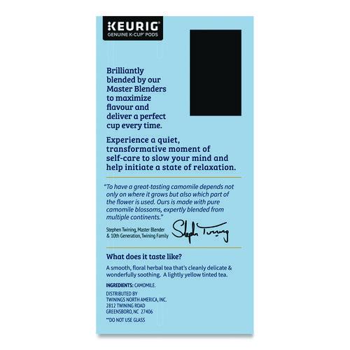 Image of TWININGS® TNA85790 Tea K-Cups, Pure Camomile, 0.11 oz, 24/Box
