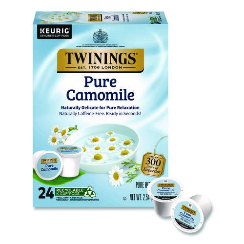 Image of TWININGS® TNA85790 Tea K-Cups, Pure Camomile, 0.11 oz, 24/Box