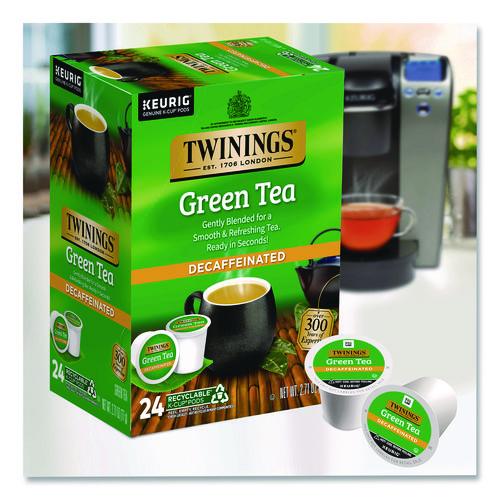 Image of TWININGS® TNA90557 Tea K-Cups, Decaf Green Tea, 0.11 oz, 24/Box