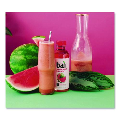 Image of Bai CAD02342 Antioxidant Infused Beverage, Kula Watermelon 18 oz Bottle, 12/Carton