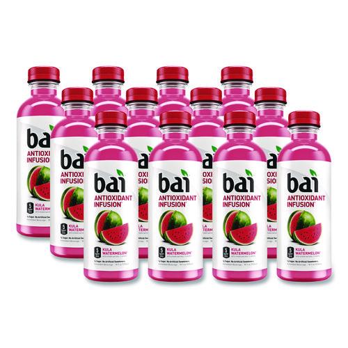Image of Bai CAD02342 Antioxidant Infused Beverage, Kula Watermelon 18 oz Bottle, 12/Carton