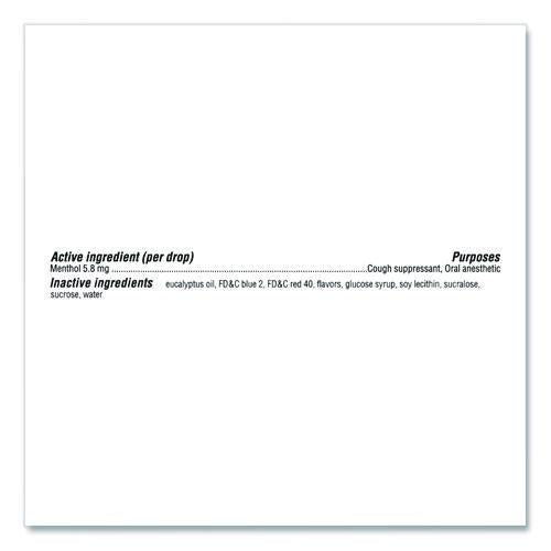 Image of HALLS Relief Menthol Cough Suppressant - Oral Anesthetic, Cherry, 30/Pack