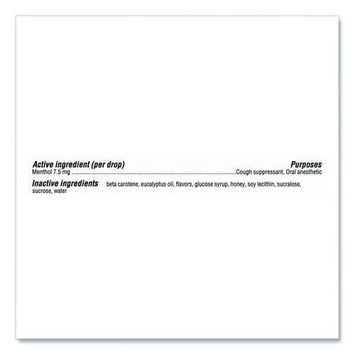 Image of HALLS Relief Menthol cough Suppressant - Oral Anesthetic, Honey Lemon, 30/Pack