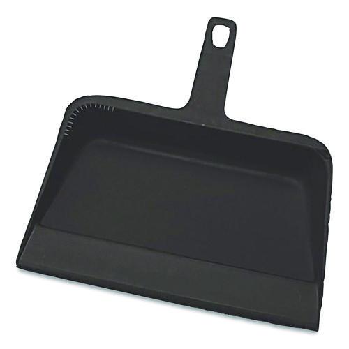 Image of Impact® 710 Value-Plus Dustpan, 12" x 11", Polypropylene, Black