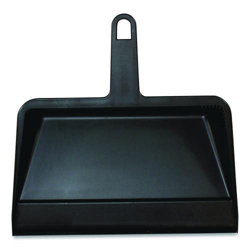 Image of Impact® 710 Value-Plus Dustpan, 12" x 11", Polypropylene, Black