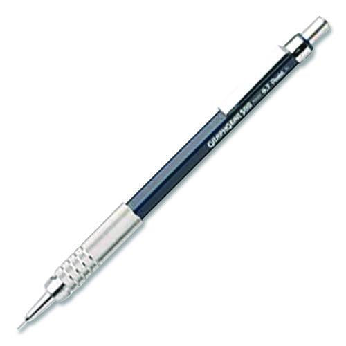 Image of Pentel® PG525LEBP GraphGear 500 Mechanical Drafting Pencil, 0.5 mm, HB (#2), Black Lead, Black/Silver Barrel