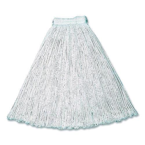 Image of RubbermaidÂ® Commercial Value Pro Mop Head, Cotton, Small, White