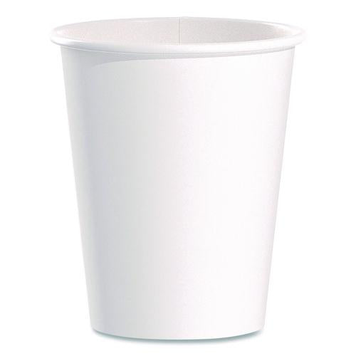Image of SOLO® 370W-2050 Paper Hot Cups, 10 oz, White, 50/Pack