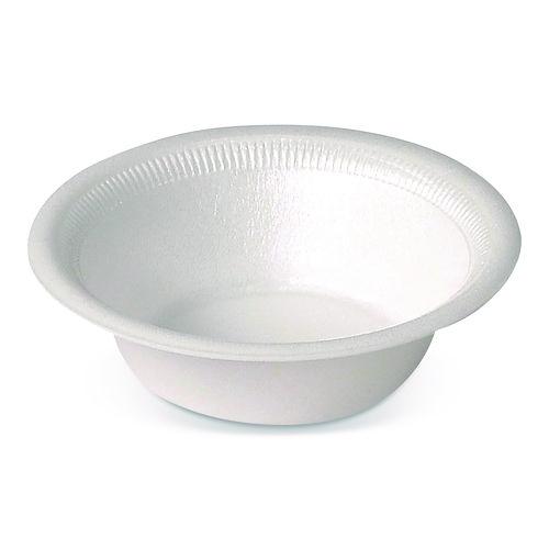 Image of SOLO® 12BWWCR Concorde Foam Bowls, 12 oz, White, 125/Pack