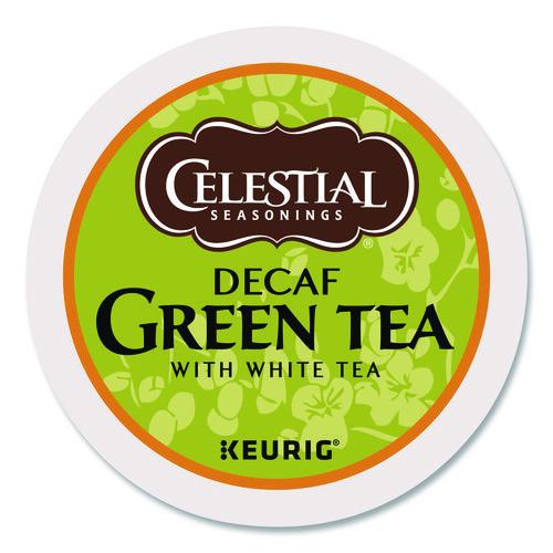 Image of Celestial Seasonings® 5000330012 Decaffeinated Green Tea K-Cups, 24/box