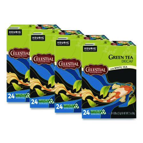 Image of Celestial Seasonings® 5000330012 Decaffeinated Green Tea K-Cups, 96/carton