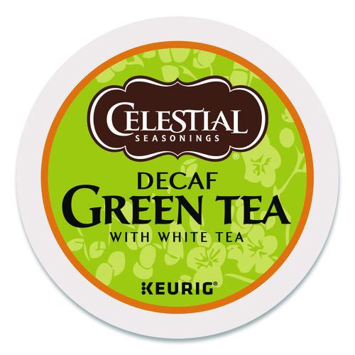 Image of Celestial Seasonings® 5000330012 Decaffeinated Green Tea K-Cups, 96/carton